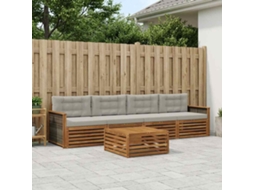 Vidaxl Conjunto De Sofás Para Exterior 5 Unid.