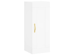 Wall Mounted Cabinet, Wall Mounted Cabinets Vidaxl Branco Madeira Processada (n/a)