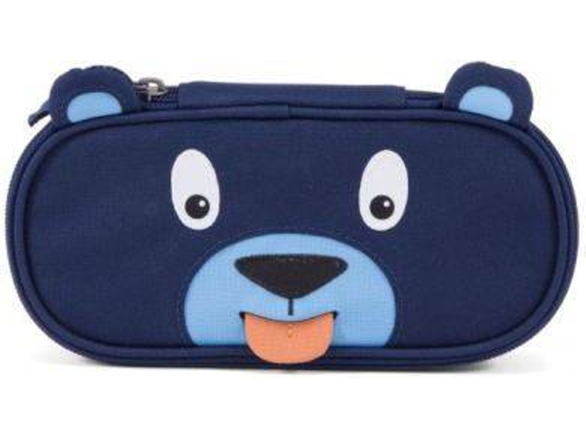 Estojo AFFENZAHN Urso (18cm - Azul)