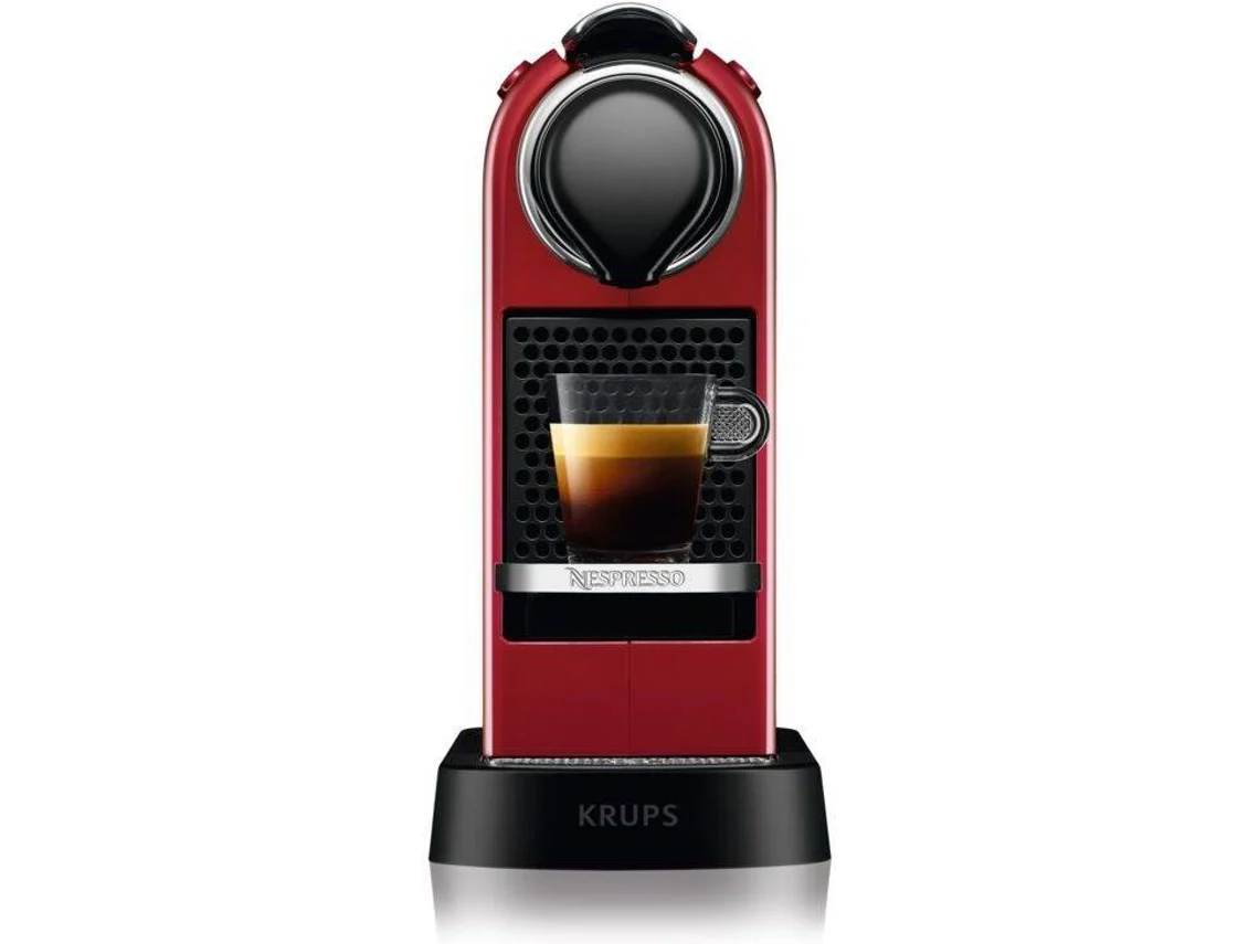 Máquina de Café KRUPS Nespresso Citiz XN7415 Vermelho
