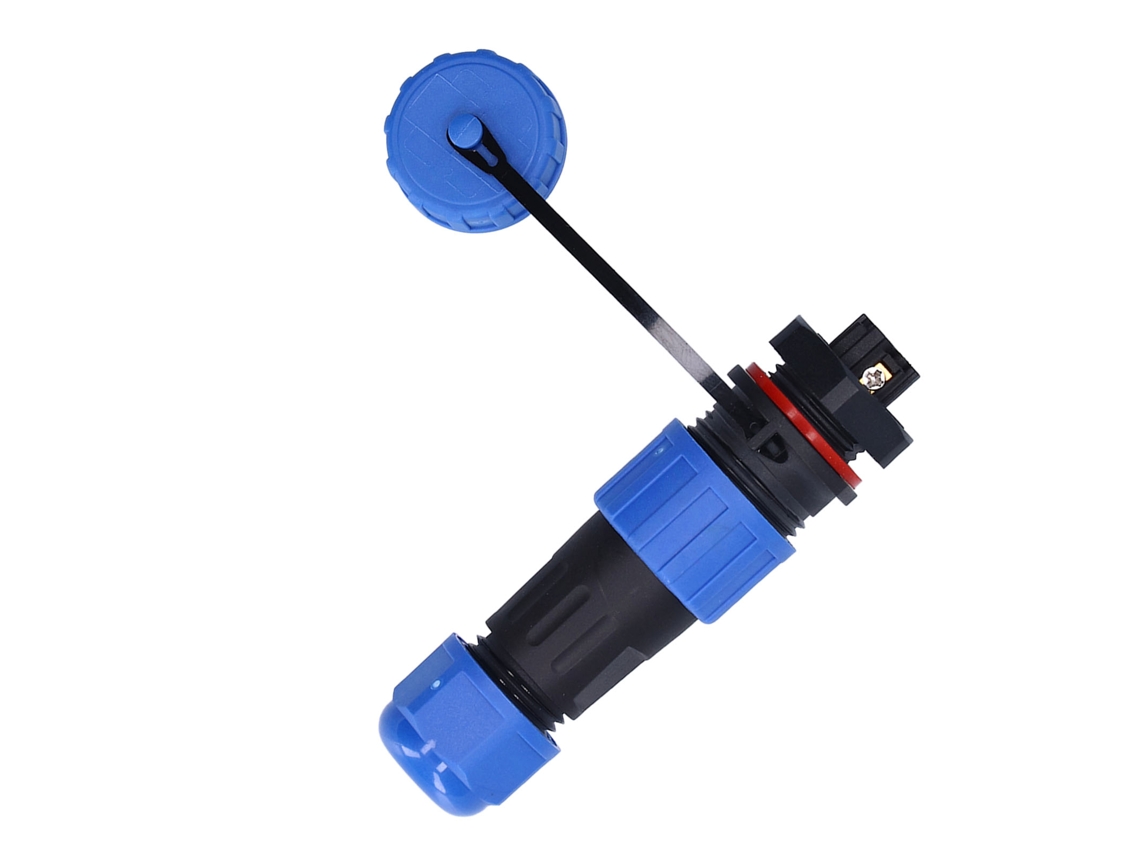 Conector De Cabo De Aviação Laxiscreed À Prova D'água Com Ficha De 4 Pinos Para Maior Durabilidade