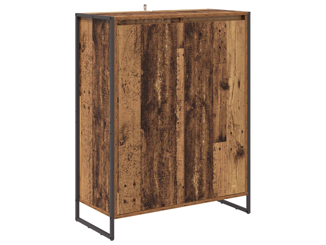Conjunto 1 Armário De Arrumação Vidaxl Castanho Derivados De Madeira (79 X 36 X 100 Cm)