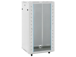 Vidaxl Armário Bastidor 22u C/ Pés Giratórios 19" Ip20 60x60x120 Cm