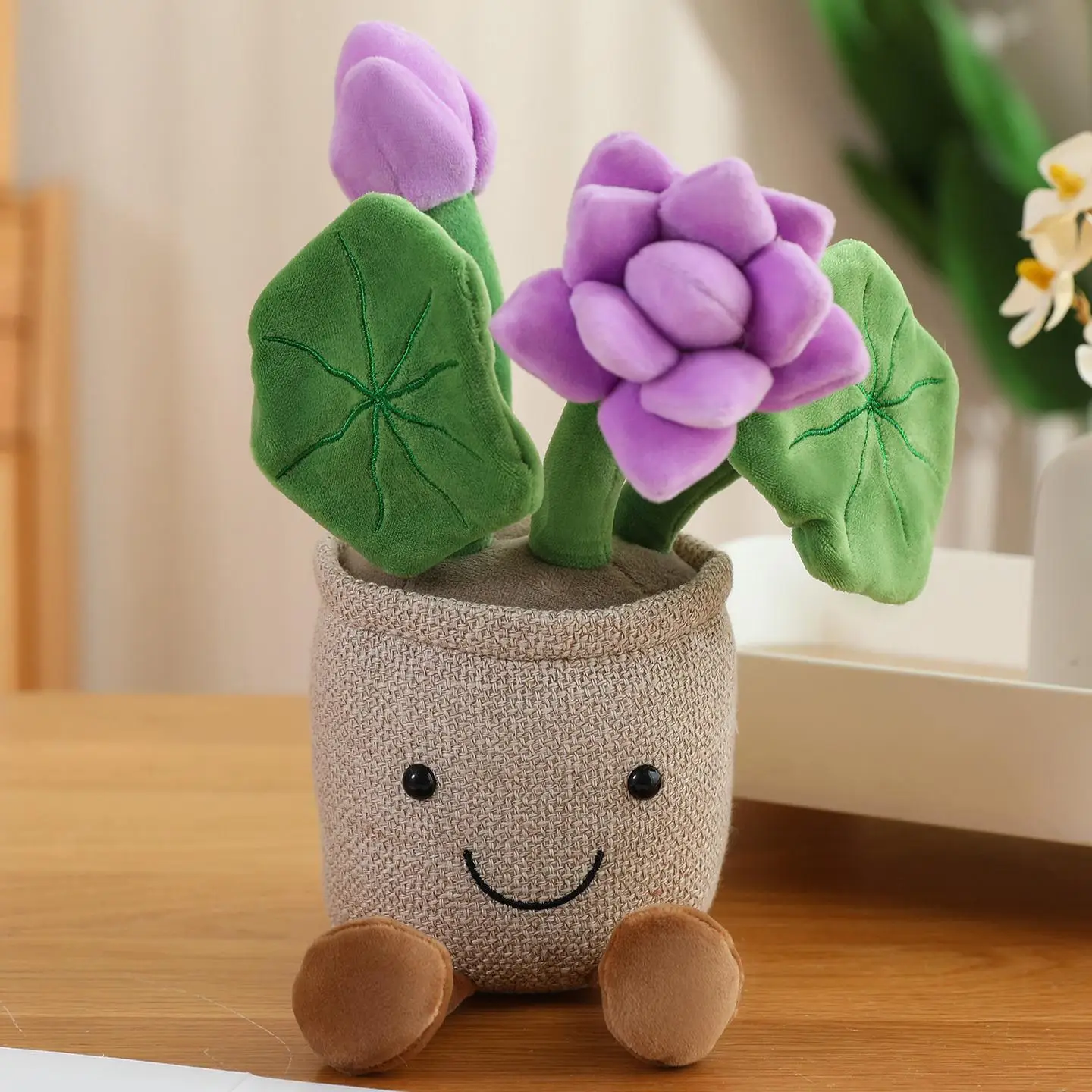 (estilo 3, Aprox. 30 Cm) Brinquedo De Pelúcia Realista De Tulipa Suculenta