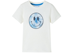 T-shirt Infantil Cor Cru 128