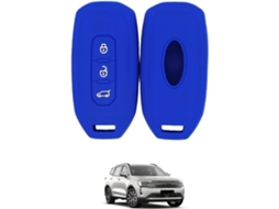 Conjunto De 2 Capas Silicone Para Chaves, Compatíveis Com Ford Territory 2021-2025e 2026-capa De Silicone Proteção Total