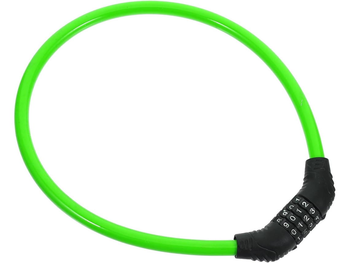 Cadeado De Corrente Reforçado Para Bicicletas, Feito De Aço E Abs