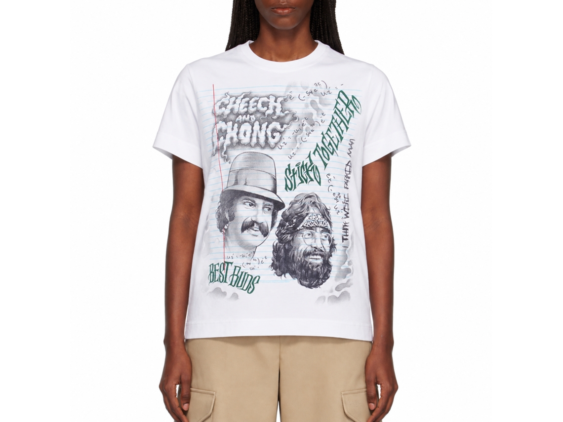 Cheech Chong Best Buds T-shirt Unisex Adults Size:xxxl