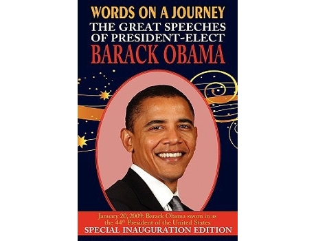Livro Words On A Journey The Great Speeches Of Barack Obama De Barack Obama (inglês - Capa Dura)