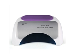 Lâmpada Secadora Uv Led De 48w Para Unhas, Máquina De Secagem Para Todos Os Géis De Unhas, Branca