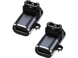 Carregador Cabo de Dados AOZORZ Microusb Usb Type C, Prata