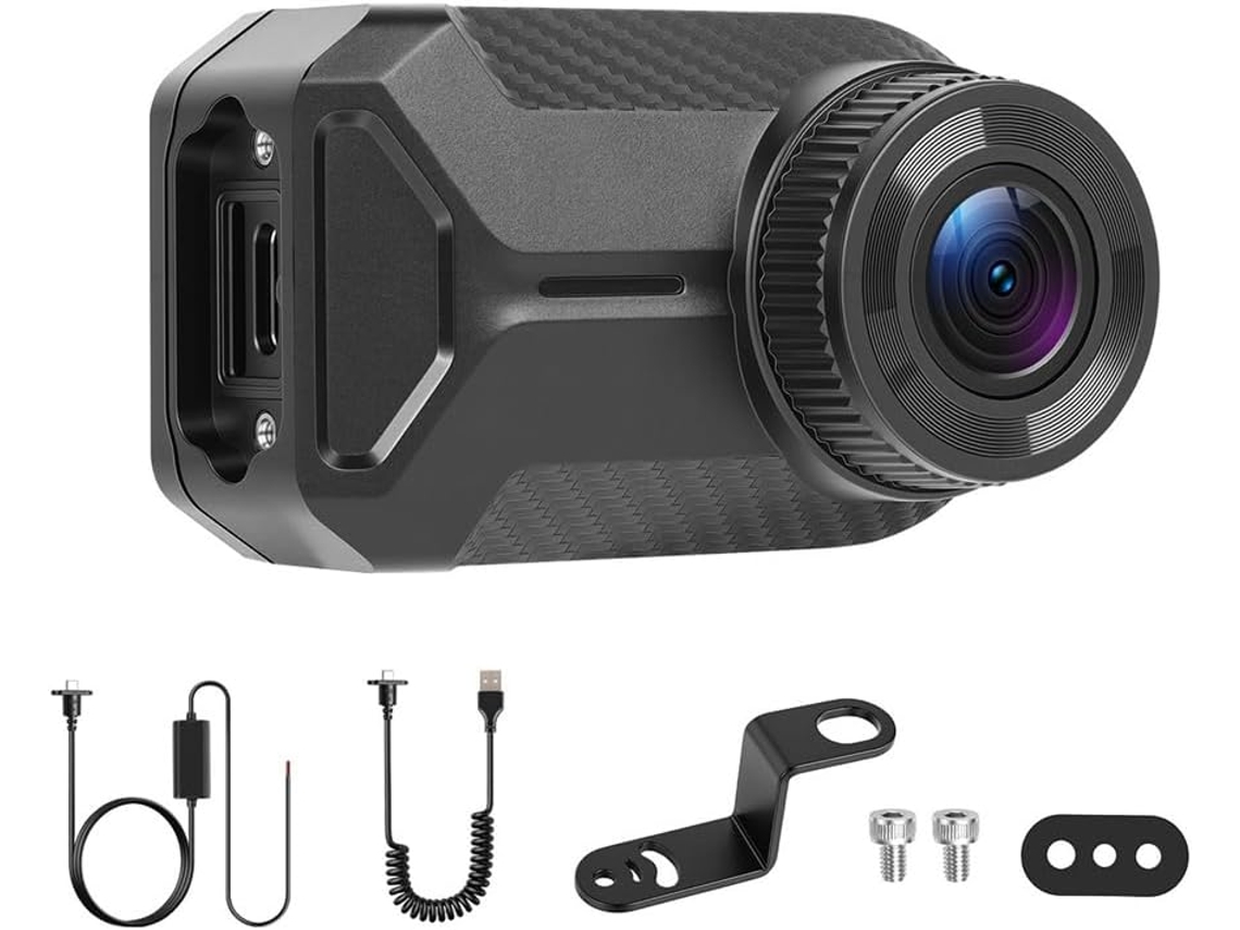 Gravador De Moto 1080p Dvr Wifi Étanche Registro Em Boucle Caméra Grand Angle Suporte Ao Aplicativo Find My