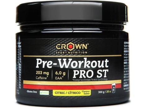 Suplemento Alimentar CROWN SPORT NUTRITION Pre - Workout Pro St Pre - Entreno com Estudio Científico Publicado (30 g)