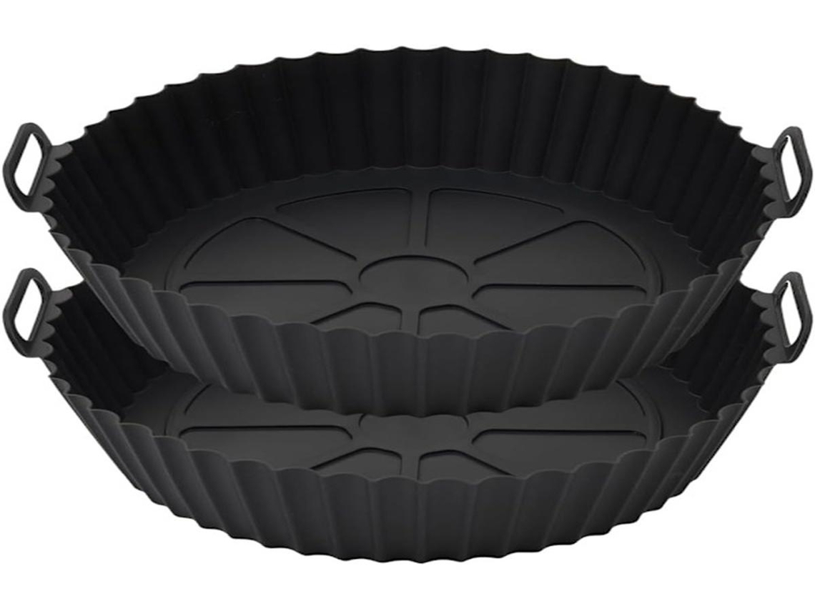 Lurelia Forma De Silicone, 2 Formas, 8 L, Reutilizável, Para Air Fryer