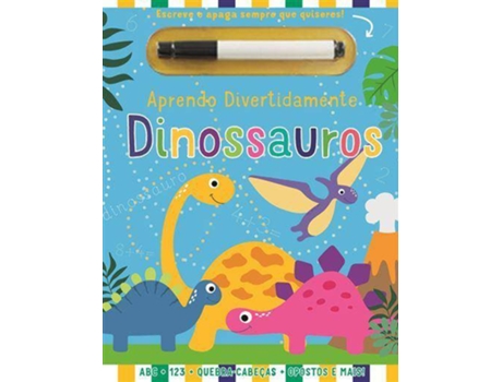 Livro Aprendo Divertidamente - Dinossauros de VVAA (Português)