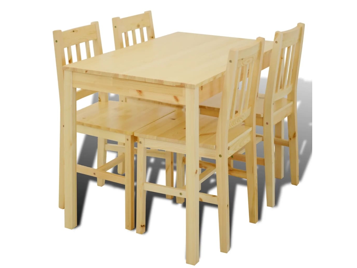 Mesa de jantar VIDAXL Marrom Madeira (108x65x73 cm)