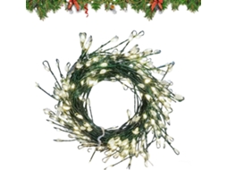 Cordão De Luzes Natal Led 3 Metros Com 8 Modos Iluminação E