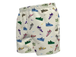 Fato De Banho Nike 5 Volley Short Bege