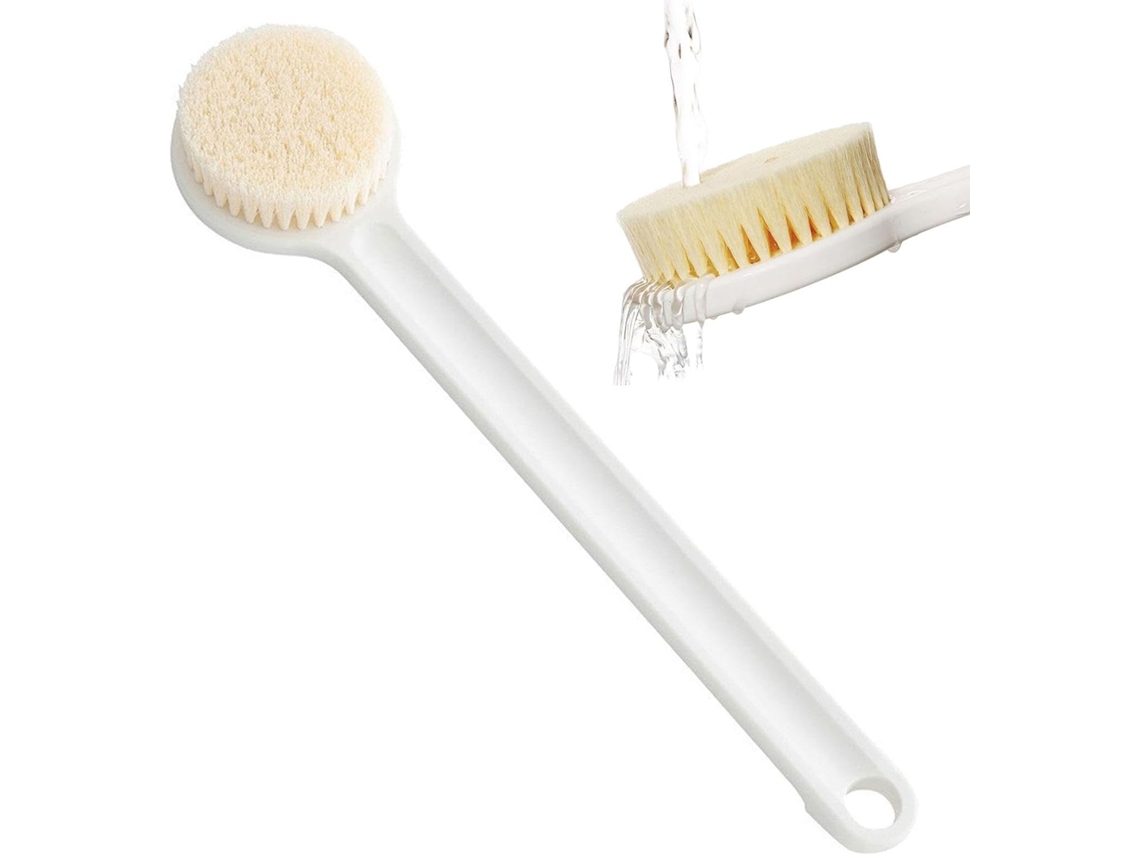 Escova De Banho Com Cabo Longo Para Ducha, Sabonete Líquido, Escova De Banho Confortável E Antiderrapante, Produto De