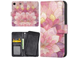 Capa Carteira/capa Com Estampa De Flor Para Iphone 17 Air