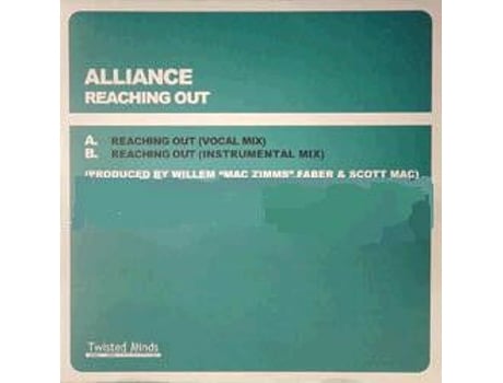 Vinil Reaching Out Twisted Minds Recordings