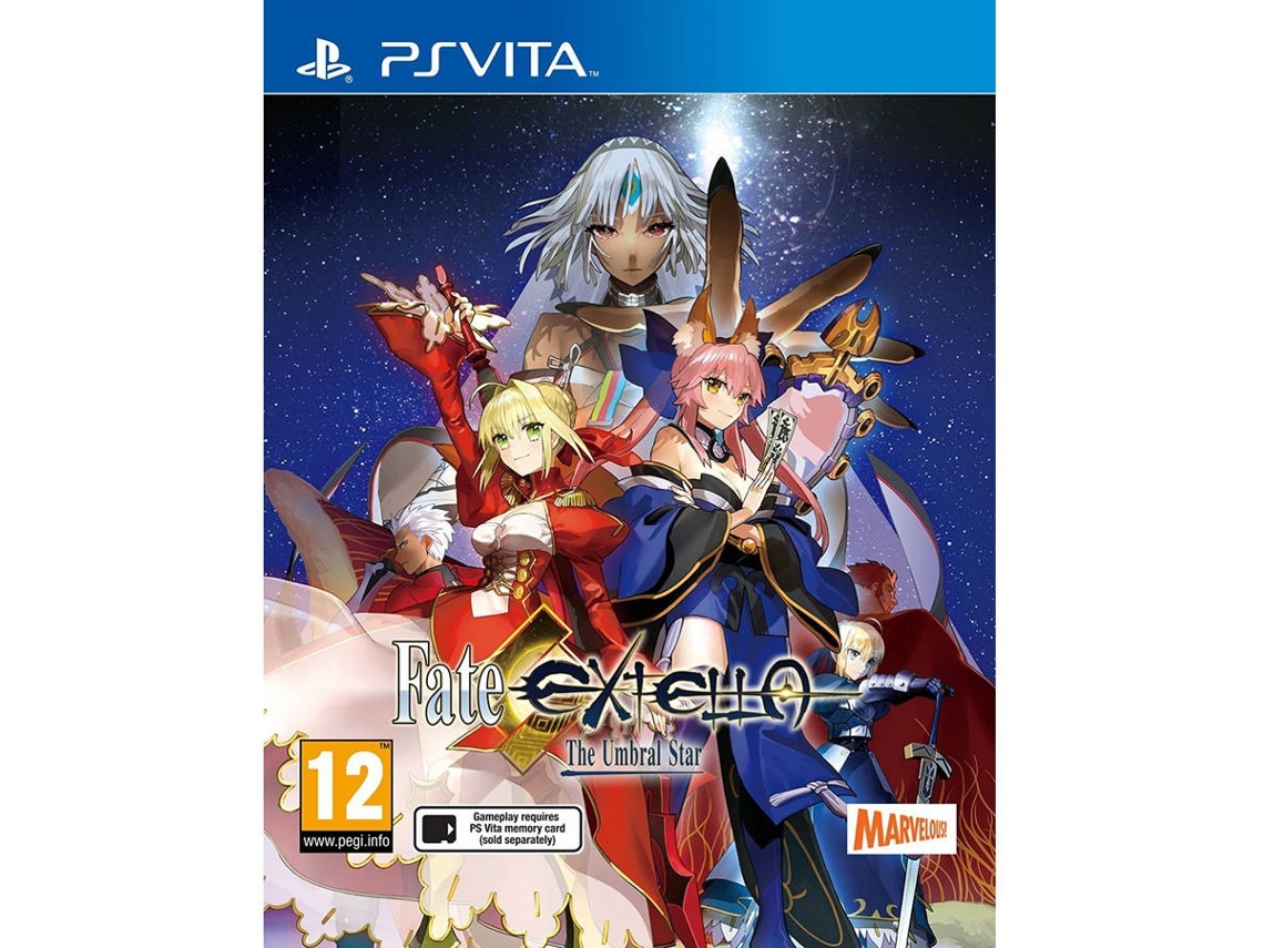 Jogo PS Vita Fate Extella : The Umbral Star 