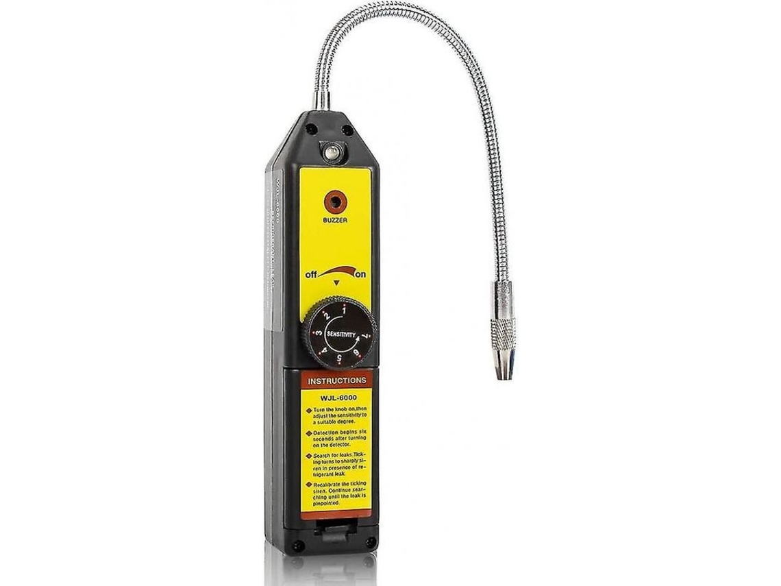 Detector de Fugas de Freón Wjl 6000, Sniffer de Gás Halógeno para Refrigerantes