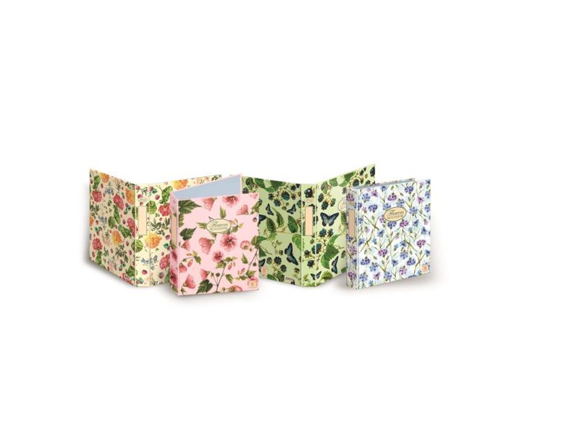 Pasta de cartão PIGNA Flores A4 Multicolor