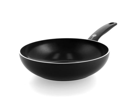 Frigideira Wok de Cerâmica Antiaderente Saudável GREENPAN Cambridge de 28 Cm/3.7 L Sem Pfas Preta