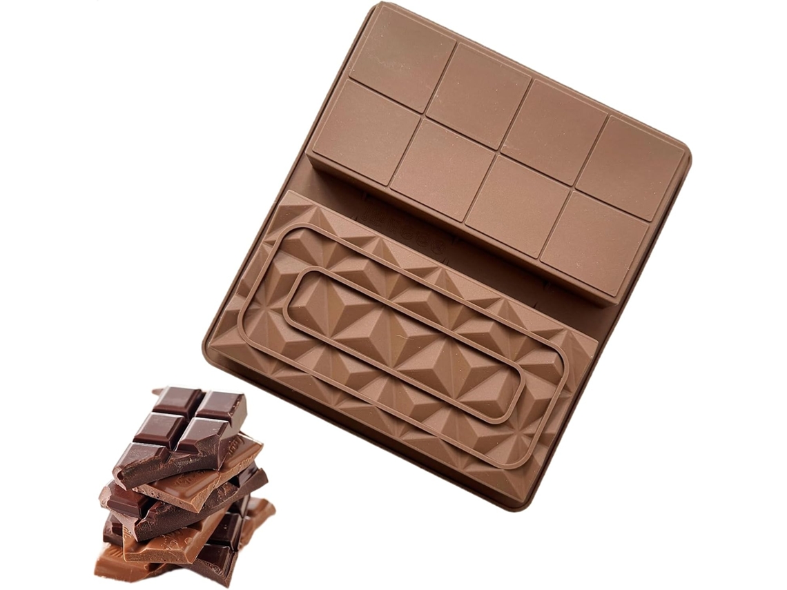 Forma de Silicone Funda Assar Barras de Confeitaria E Alimentos.