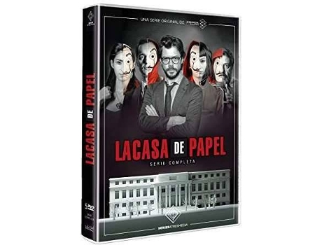 DVD La Casa De Papel - Serie Completa (Edição em Espanhol)