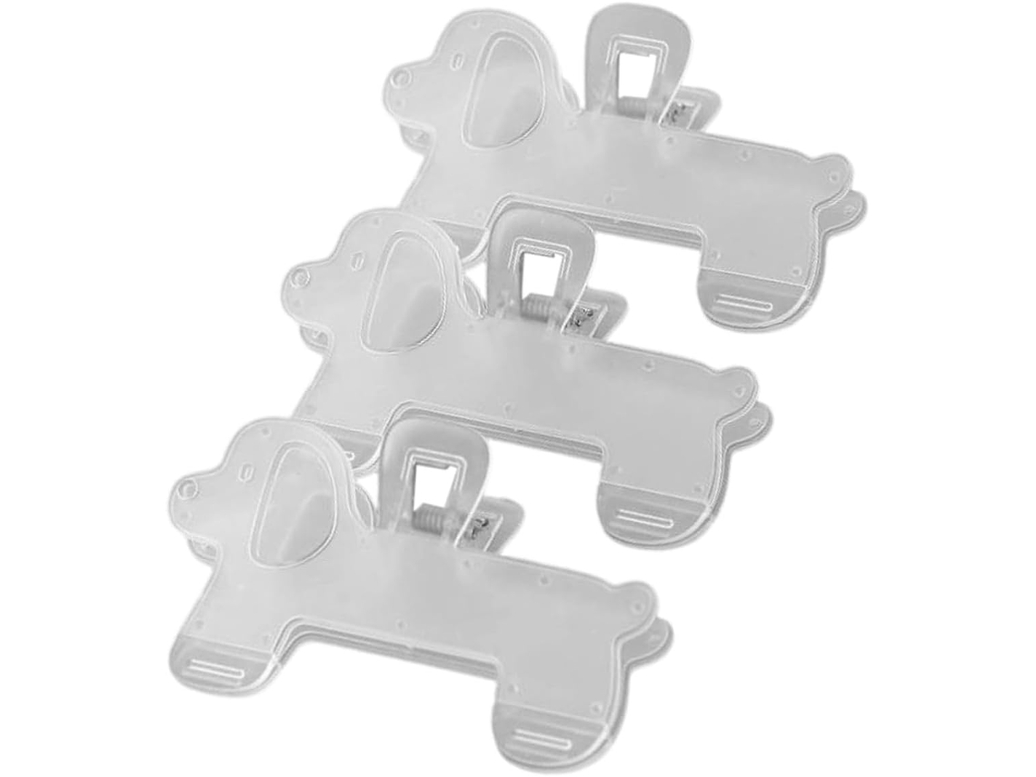Clips de papel ABS para anotações, organizador de documentos, arquivos, recibos, cadernos e agendas.