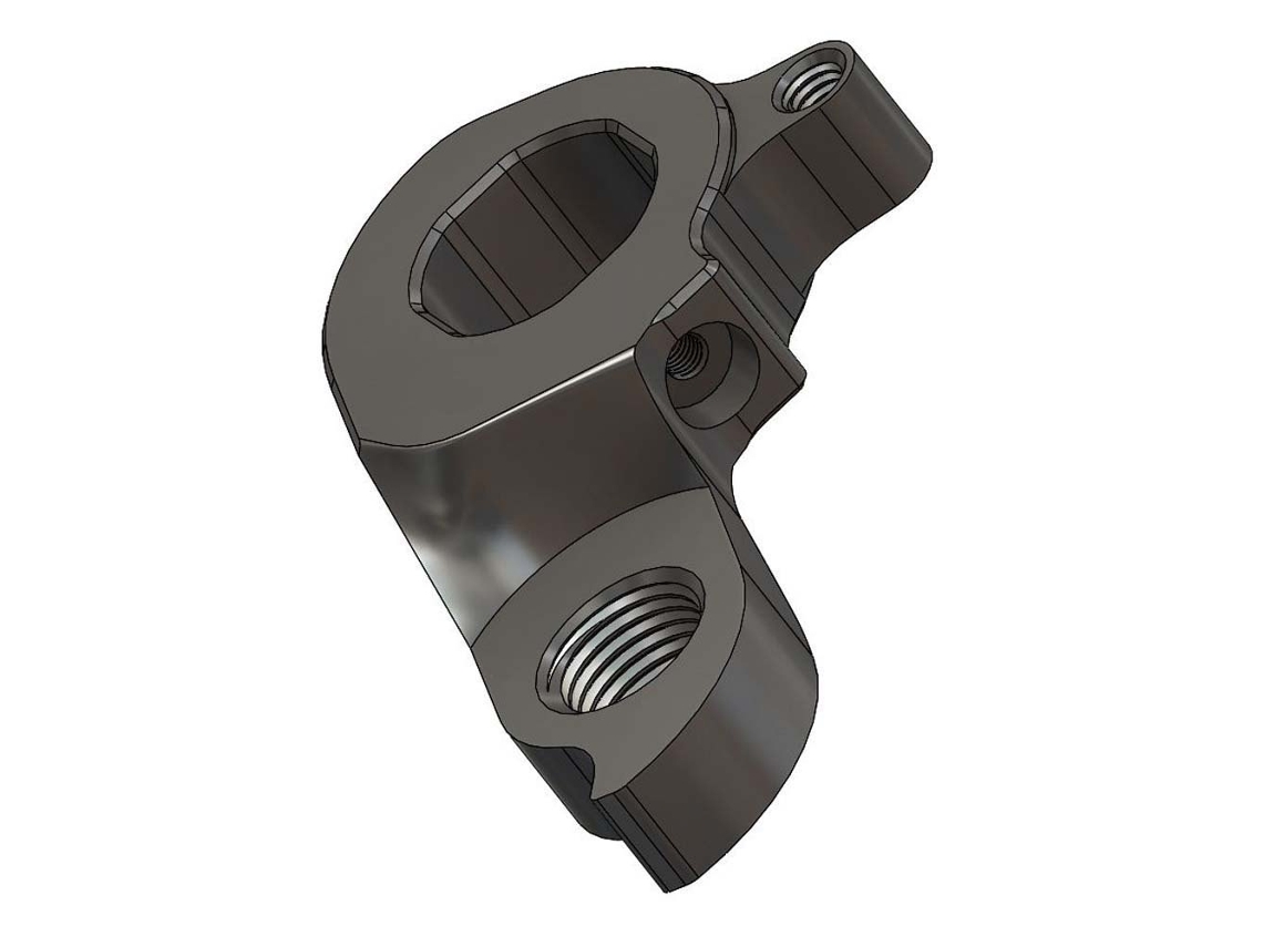 Ponteira Desviador D780Scott Scale/Spark/Contessa Boost Preto Prateadopilo