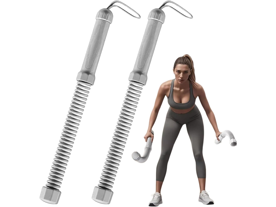 Conjunto De 2-cordas Batalha Sem Fio Anti Nó Com Absorção Impacto | Treino Corda Para Atletas, Homens E