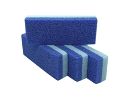 Pedra de Pumice para Pés Remove Calos e Pele Dura Escova Exfoliante (azul) (kit de 4)