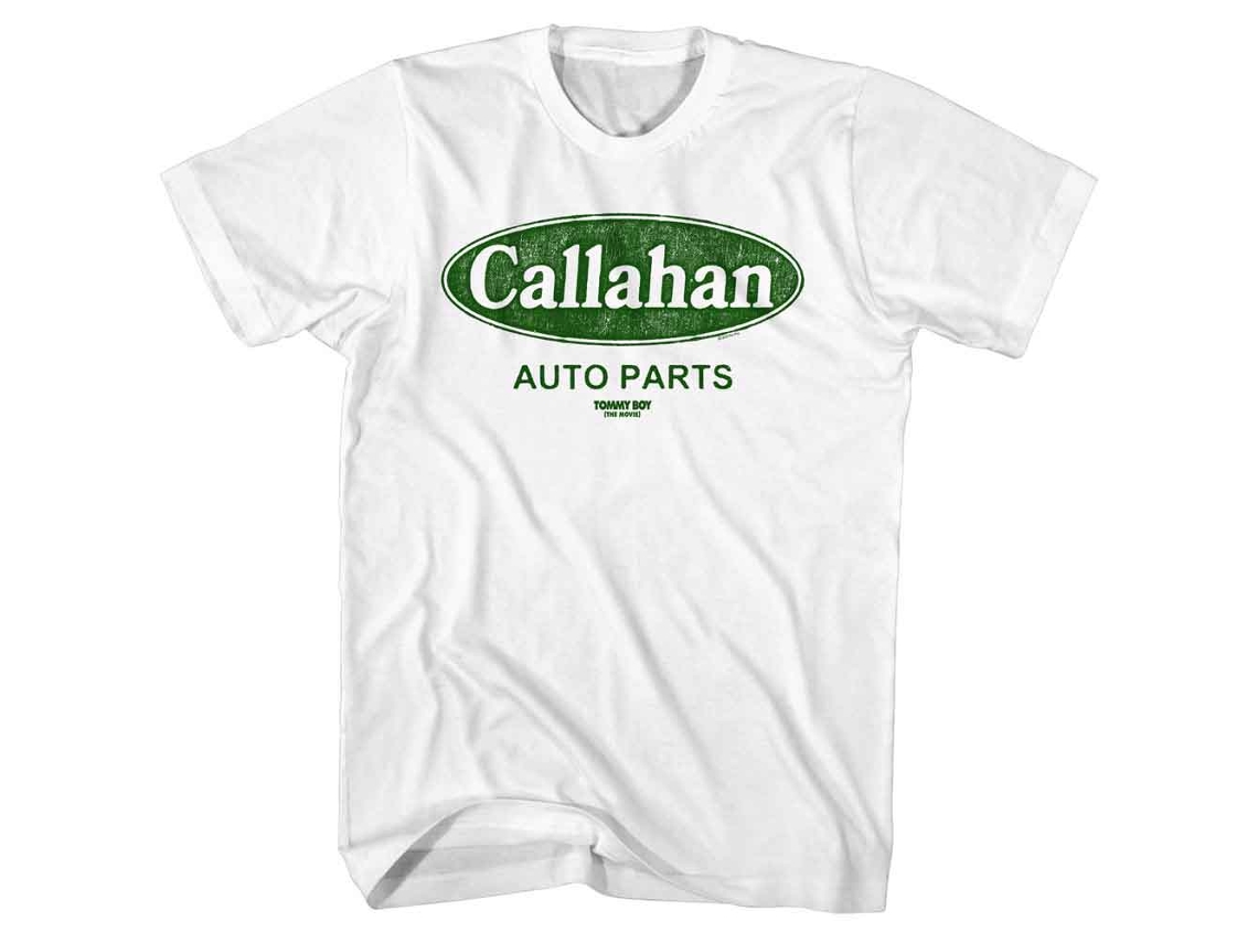 Rockinstone Tommy Boy Callahan Logo White T-shirt Size:l