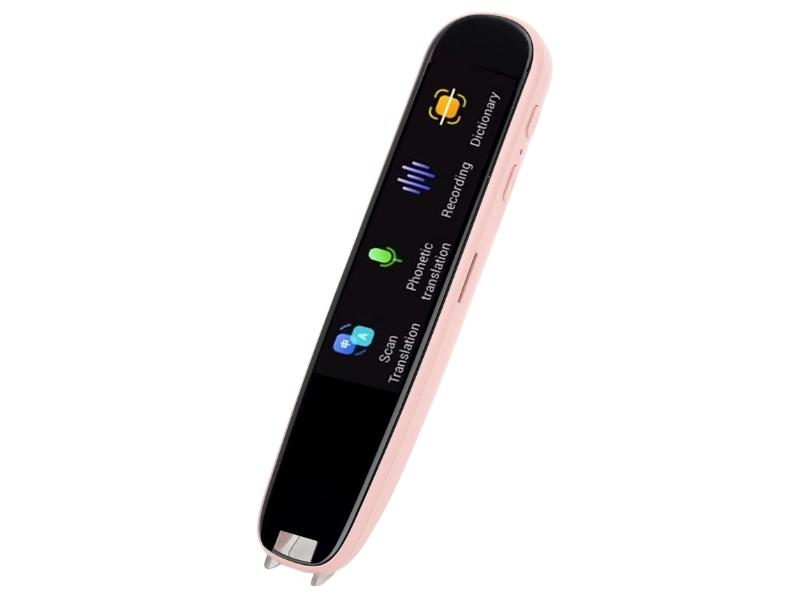 Caneta de Scanner Wifi com Tradutor de Voz 112 Idiomas Multiuso Roseate