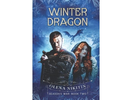 Livro Winter Dragon Dark Fantasy Romance Seasons War de Olena Nikitin (Inglês - Capa Dura)