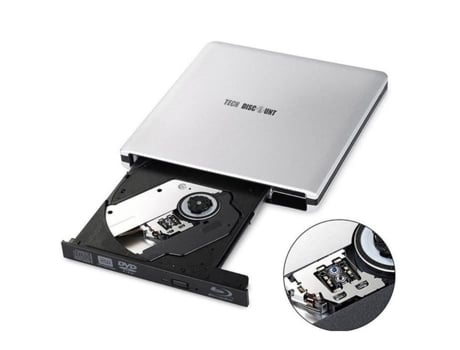 Td® Unidade externa Blu Ray CD-RW Unidade óptica/unidade de gravação USB 3.0 Disco externo para laptop compatível com Windows Mac Zentavo