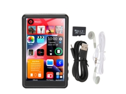 Leitor Mp3/mp4 Bluetooth Yizhood X20 4.0inch Memória Integrada De 16g (64g Tf Preto)