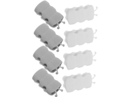 Suporte Para Chuveiro Com Ventosa, Sem Necessidade De Furar, Em Silicone, 8 Peças Para Fácil Instalação No Banheiro