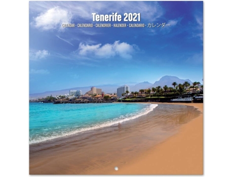 Calendário  Tenerife (2021 - 30 x 30 cm)