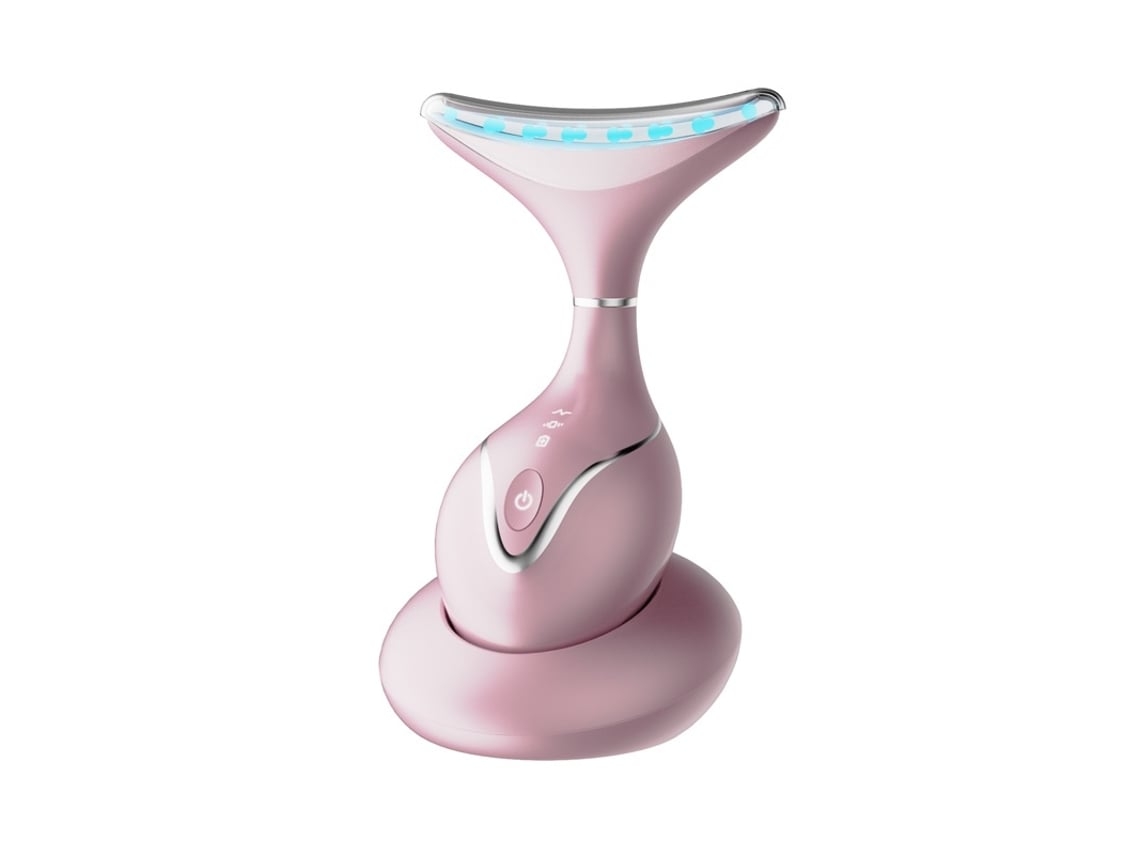 Massageador Facial Para Pescoço Ferramenta Profissional De Contorno Facial Com Base De Carregamento Dispositivo Facial Tudo Em Um Melhora Yunzii