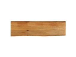 Vidaxl Tampo De Mesa C/ Borda Viva 100x30x3,8 Cm Mangueira Maciça