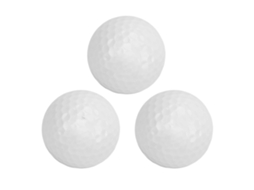 Pelotas de Golfe de Doble Camada, para Treinamento e Prática ao Ar Livre