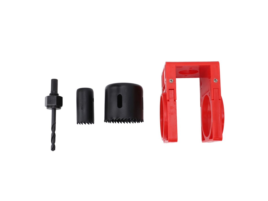 Kit De Instalação De Fechadura De Porta Laxiscreed Com Guia De Aço Carbono Para Fácil Montagem