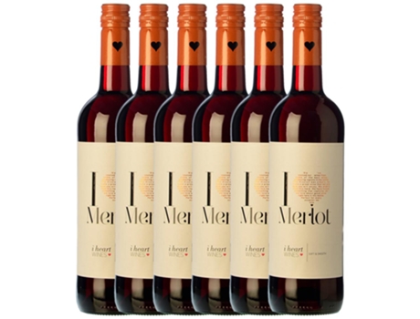 Vinho I HEART I Heart Merlot Joven (0.75 L - 6 unidades)