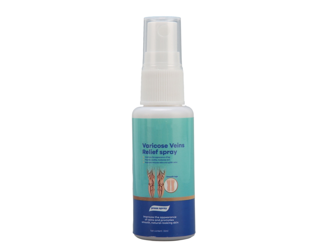 Spray para tratamento de varizes e cuidados corporais