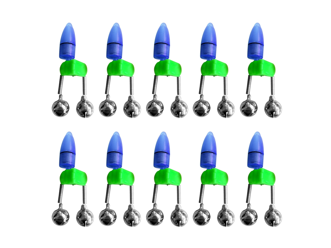 Alarme Luz Anzol Pesca Noturna 10pcs Led