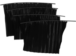 Kit De Cortinas De Proteção Solar Para Janelas Laterais (sem Cobertura)